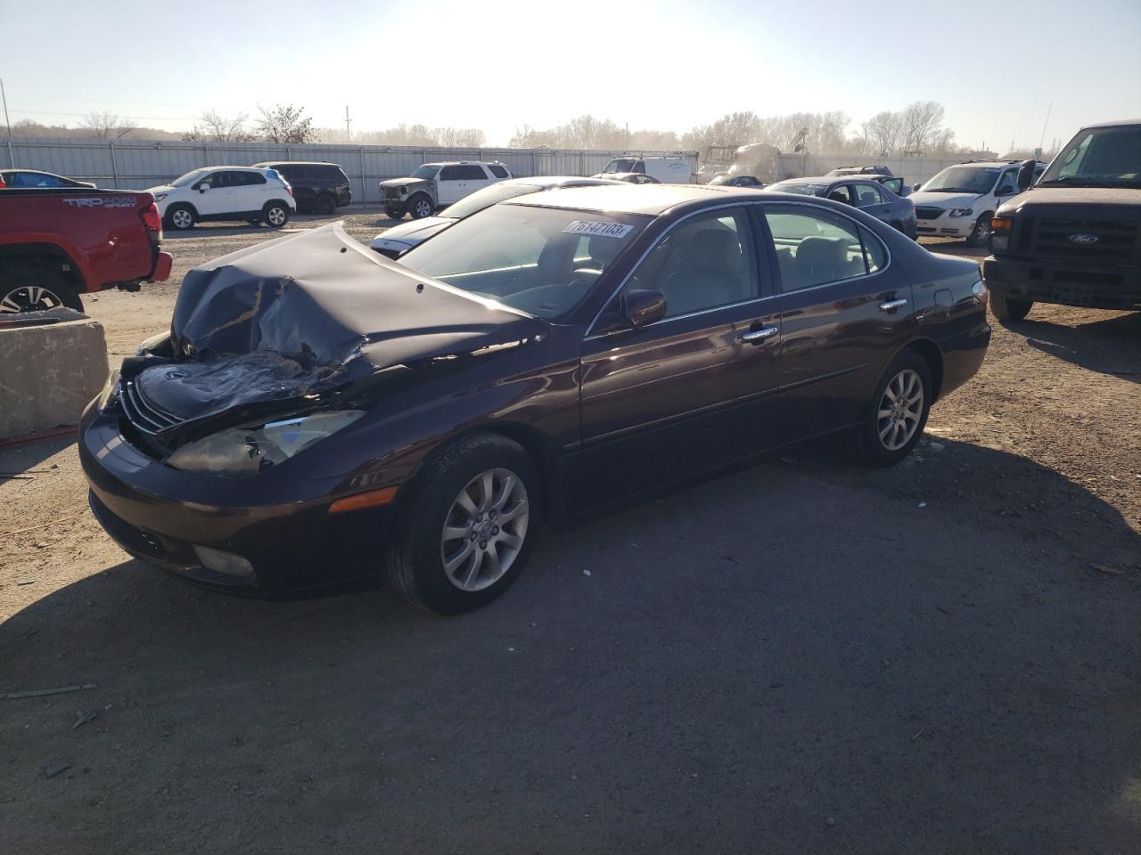 Image 1 of 2003 LEXUS ES 300 2003 with VIN JTHBF30G430135376