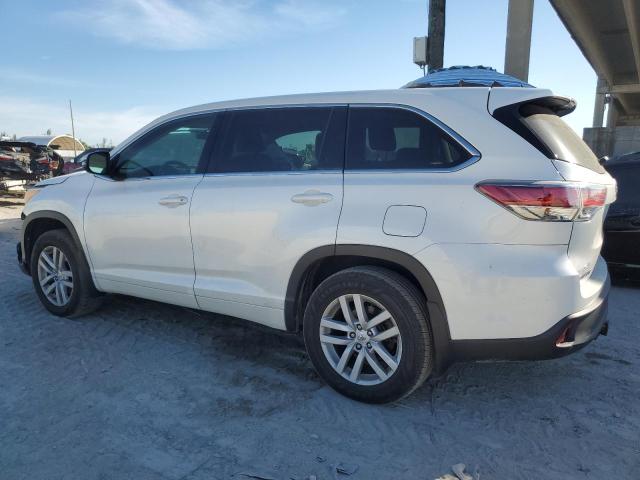 Image 2 of 2015 TOYOTA HIGHLANDER LE 2015 with VIN 5TDBKRFH8FS171234