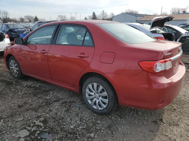 Image 2 of 2012 TOYOTA COROLLA BASE 2012 with VIN 5YFBU4EE2CP022813