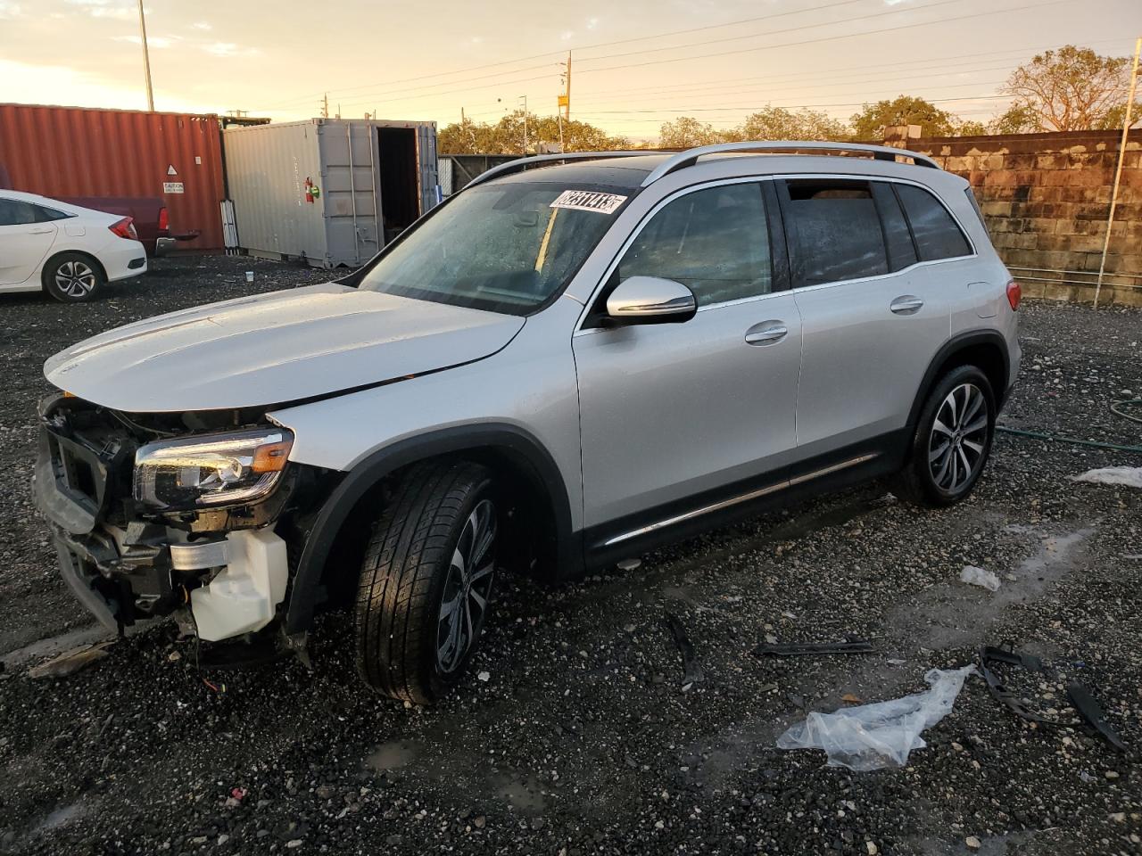 Image 1 of 2023 MERCEDES-BENZ GLB 250 4MATIC 2023 with VIN W1N4M4HB6PW263130