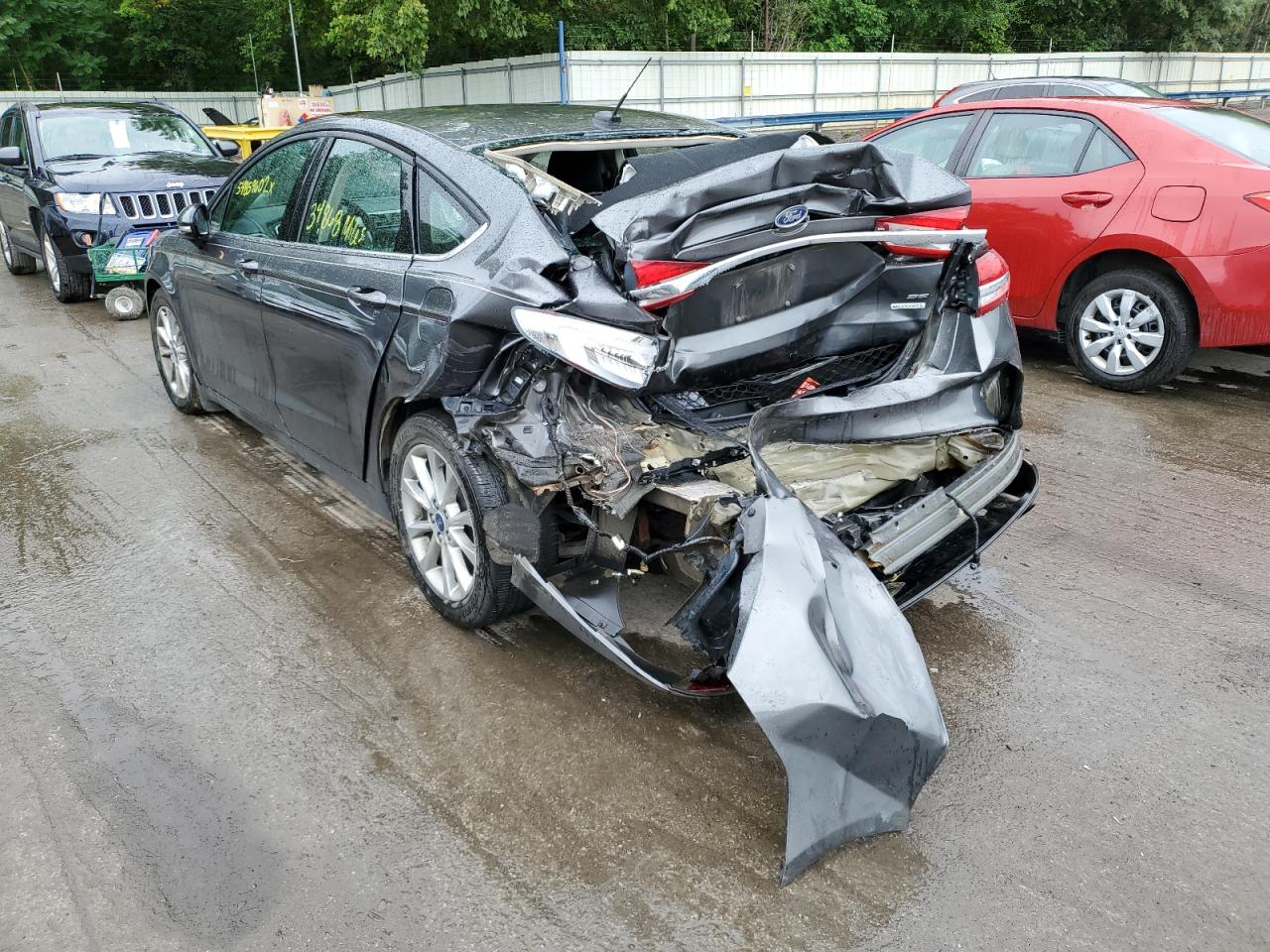 Изображение 3 2017 FORD FUSION SE 2017 с VIN 3FA6P0HD6HR155375