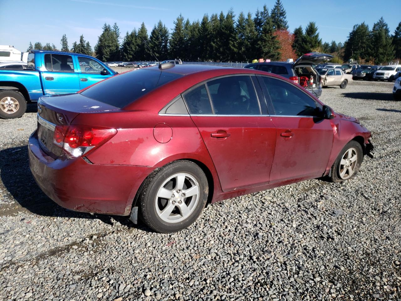 Obraz 3 z 2015 CHEVROLET CRUZE LT 2015 z VIN 1G1PC5SB2F7192483
