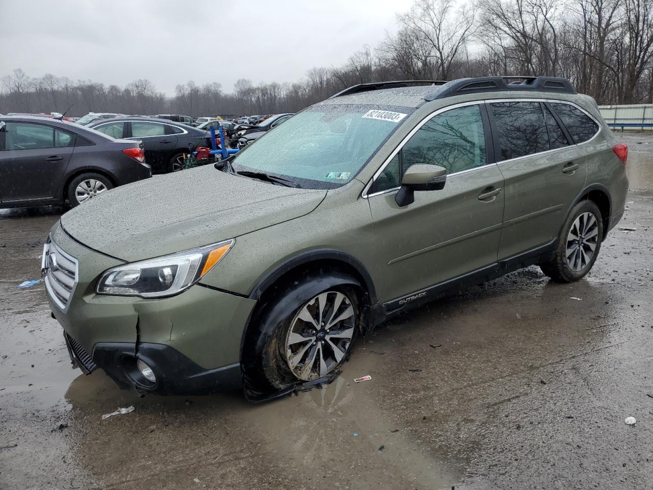 Изображение 1 2016 SUBARU OUTBACK 2.5I LIMITED 2016 с VIN 4S4BSANC4G3305520