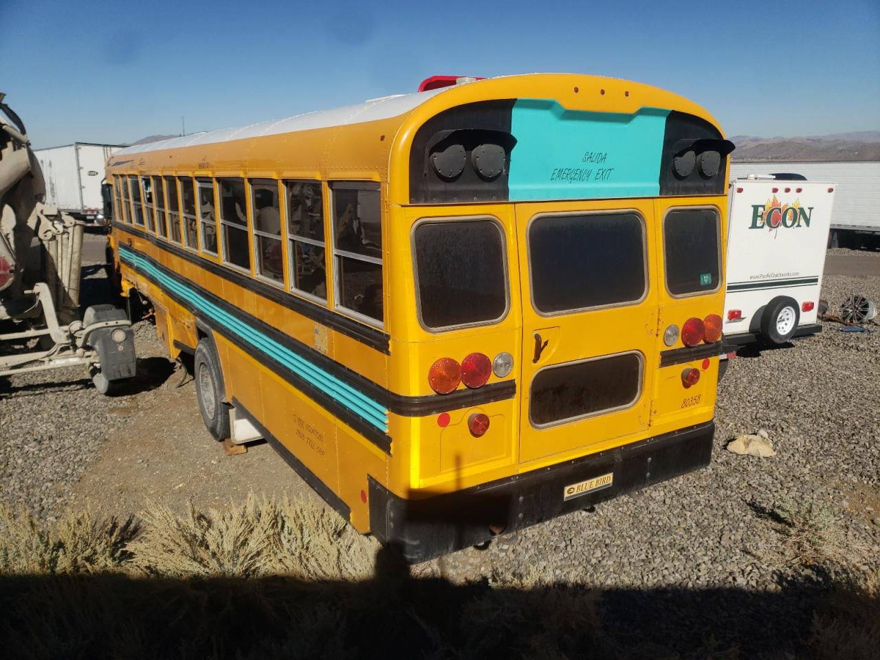 Image 3 of 2017 BLUE BIRD SCHOOL BUS / TRANSIT BUS  2017 with VIN 1BAKGCPHXHF325467