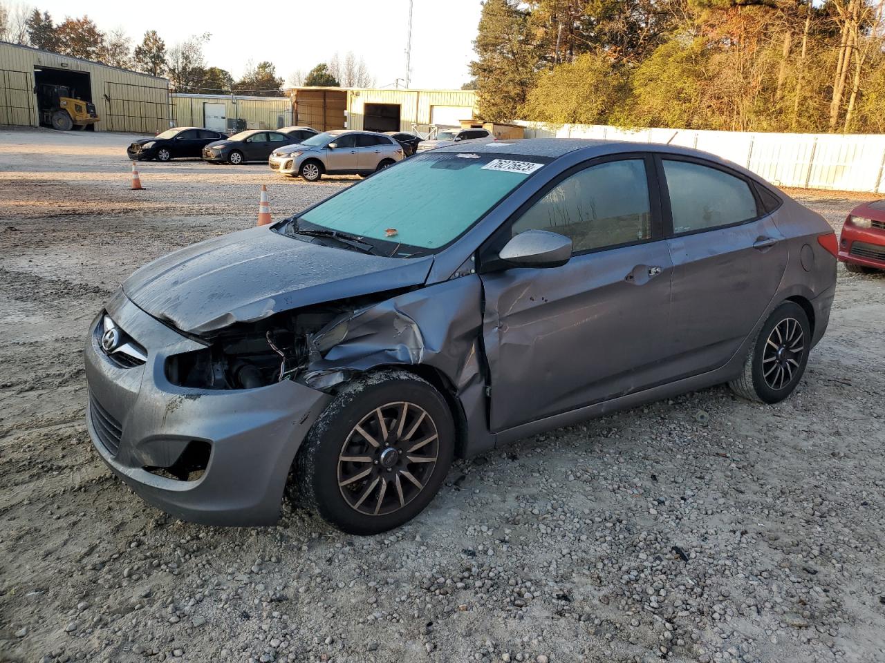 Image 1 of 2013 HYUNDAI ACCENT GLS 2013 with VIN KMHCT4AE1DU476967
