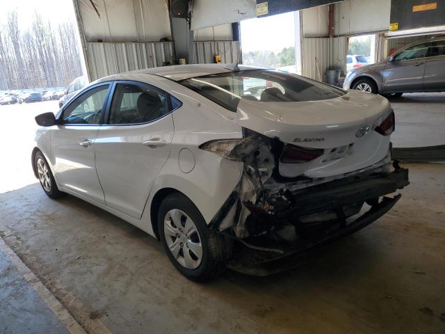 Image 2 of 2016 HYUNDAI ELANTRA SE 2016 with VIN 5NPDH4AE0GH736459