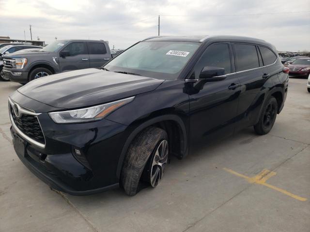 Image 1 of 2020 TOYOTA HIGHLANDER XLE 2020 with VIN 5TDGZRAH4LS500628