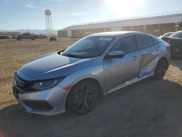 Image 1 of 2019 HONDA CIVIC SPORT 2019 with VIN 19XFC2F87KE040354