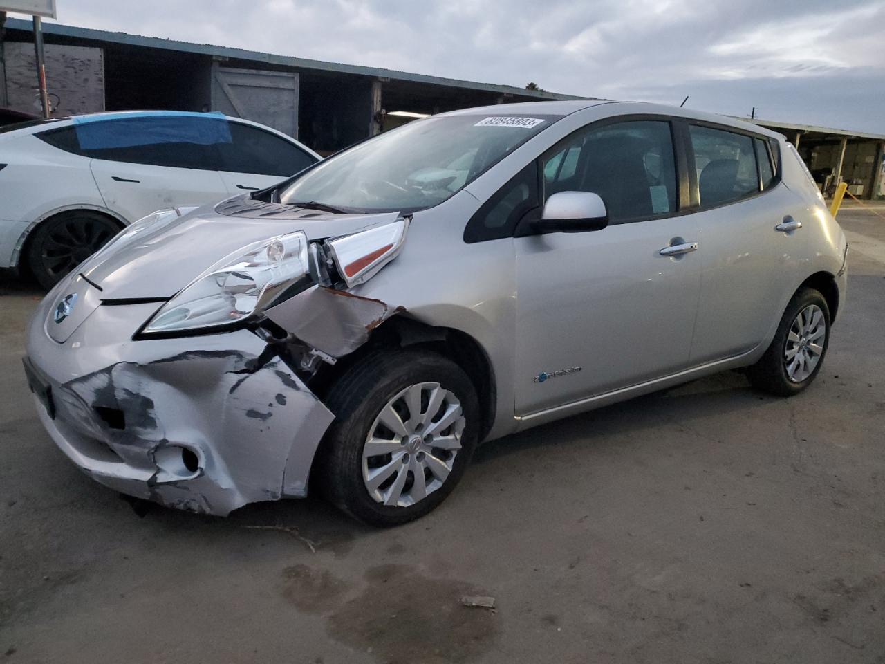 Image 1 of 2017 NISSAN LEAF S 2017 with VIN 1N4BZ0CP0HC300970