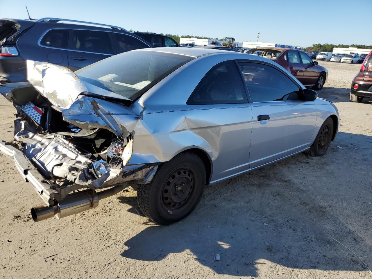 Изображение 3 2002 HONDA CIVIC LX 2002 с VIN 1HGEM21542L045445