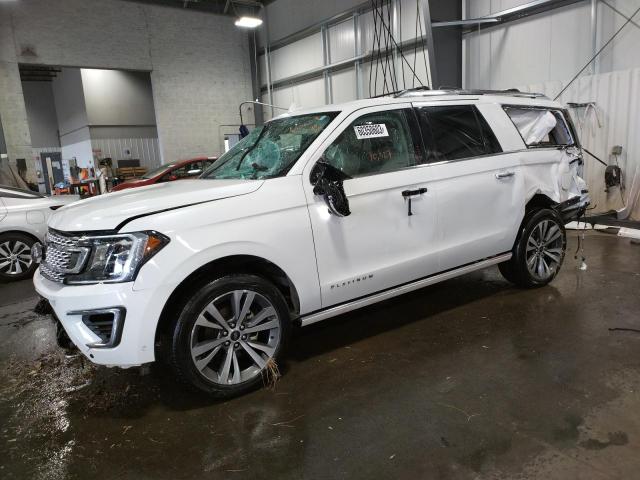 Image 1 of 2021 FORD EXPEDITION MAX PLATINUM 2021 with VIN 1FMJK1MT0MEA33934