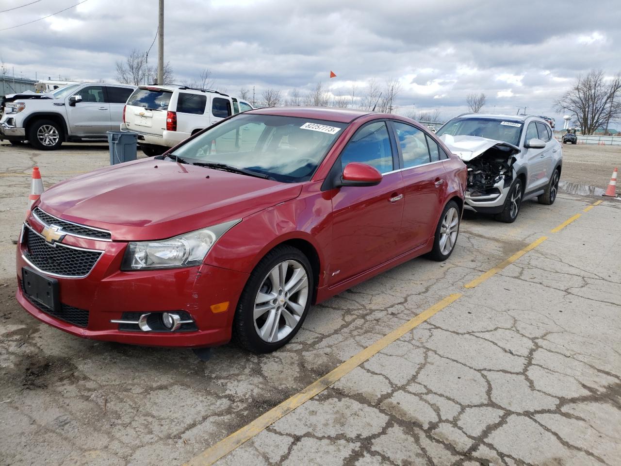Obraz 1 z 2012 CHEVROLET CRUZE LTZ 2012 z VIN 1G1PH5SC0C7146124
