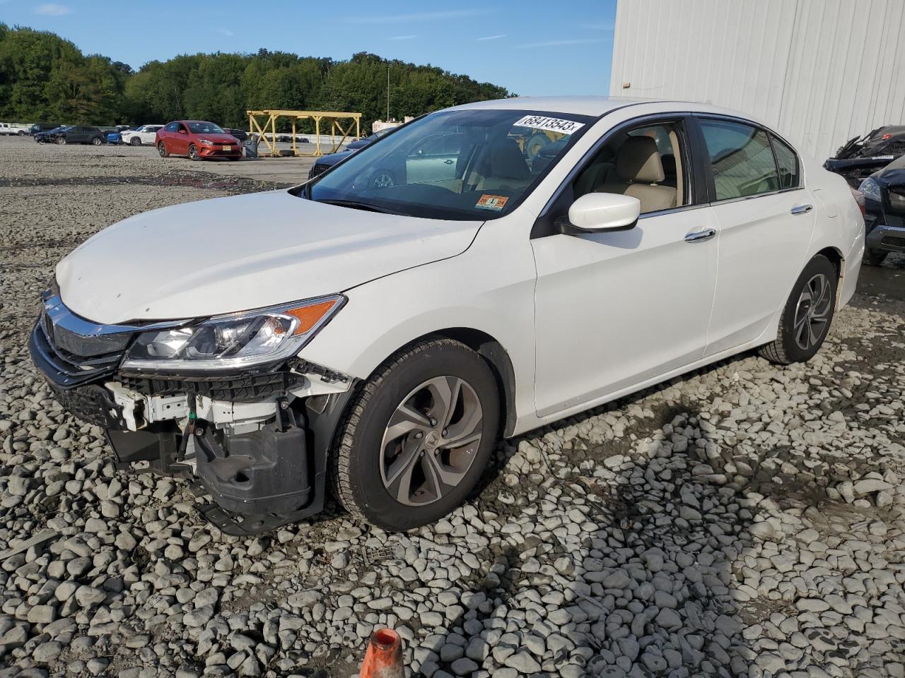 Image 1 of 2017 HONDA ACCORD LX 2017 with VIN 1HGCR2F37HA140750