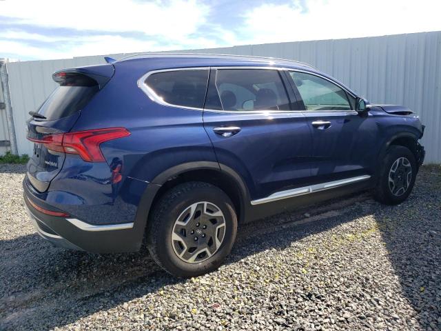 Image 3 of 2023 HYUNDAI SANTA FE BLUE 2023 with VIN 5NMS2DA1XPH007260