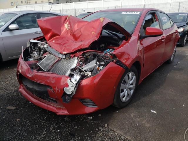 Image 1 of 2016 TOYOTA COROLLA L 2016 with VIN 2T1BURHE4GC650452