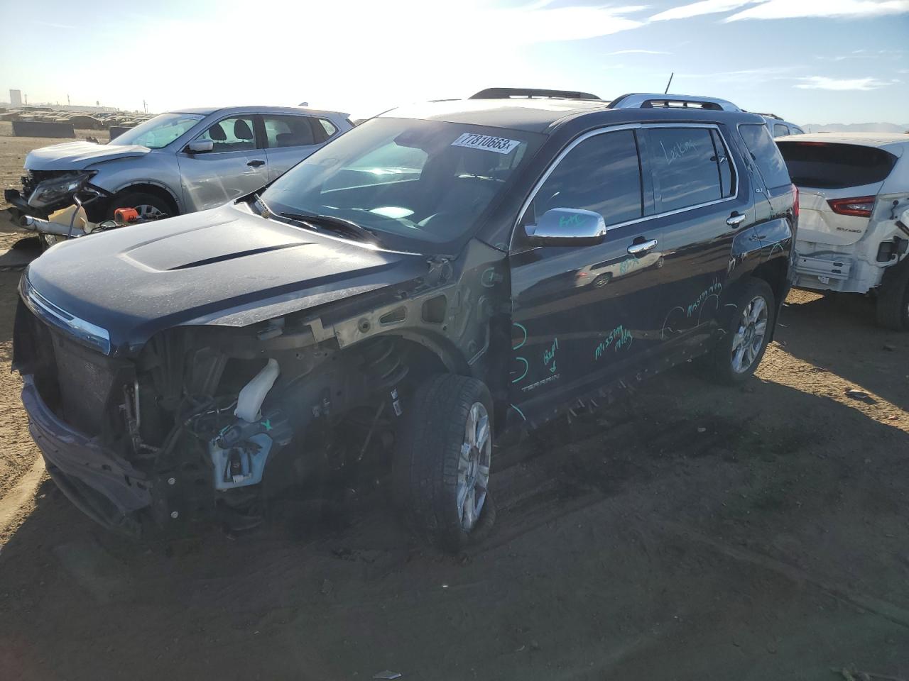 Image 1 of 2017 GMC TERRAIN SLT 2017 with VIN 2GKFLUE37H6218309