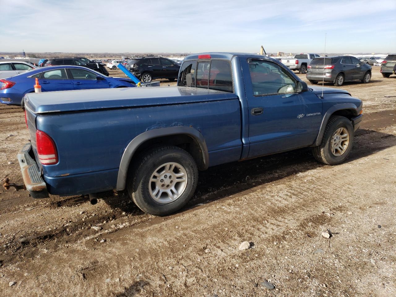 Image 3 of 2002 DODGE DAKOTA BASE 2002 with VIN 1B7FL16X62S624355