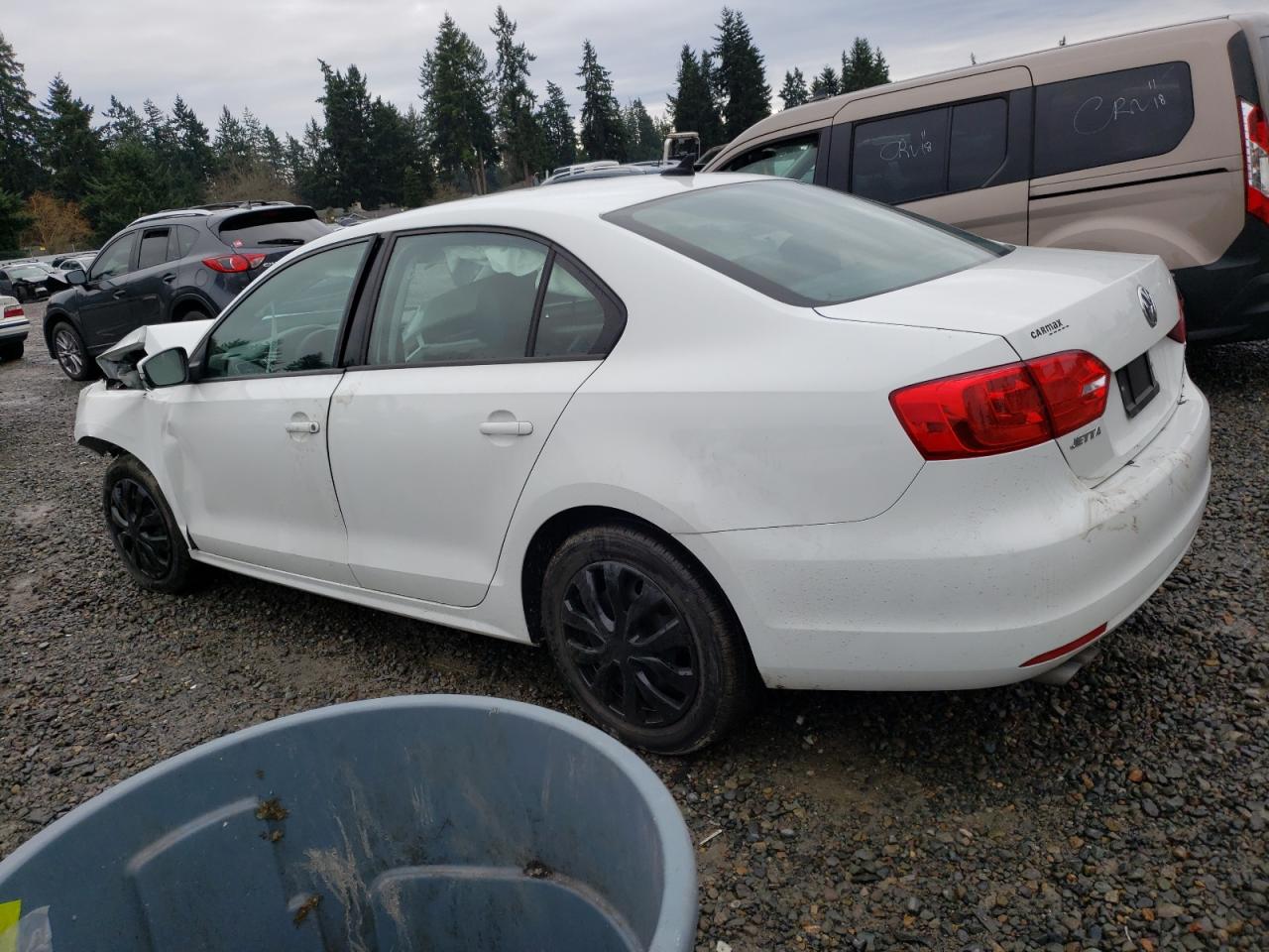 Image 2 of 2014 VOLKSWAGEN JETTA SE 2014 with VIN 3VWD17AJ4EM266217