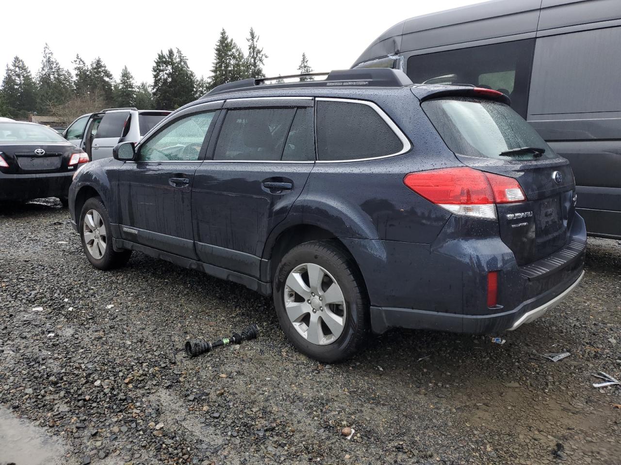 Image 2 of 2012 SUBARU OUTBACK 2.5I PREMIUM 2012 with VIN 4S4BRBCC4C3245754