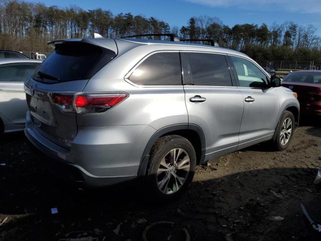 Obraz 3 z 2015 TOYOTA HIGHLANDER XLE 2015 z VIN 5TDJKRFH0FS149255