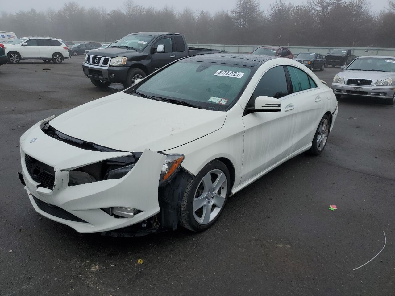 Image 1 of 2016 MERCEDES-BENZ CLA 250 4MATIC 2016 with VIN WDDSJ4GB2GN334473