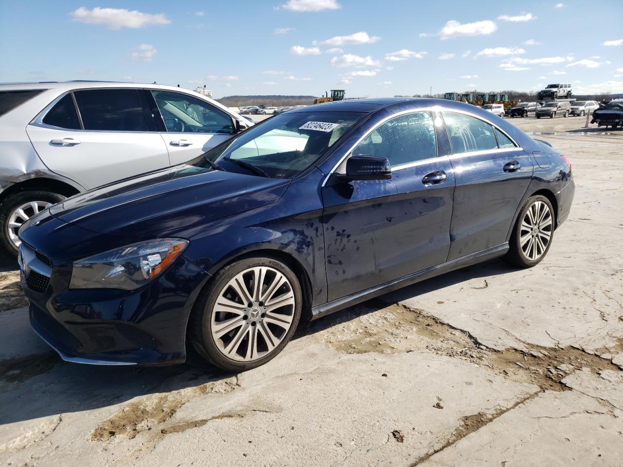Image 1 of 2018 MERCEDES-BENZ CLA 250 2018 with VIN WDDSJ4EB6JN676017