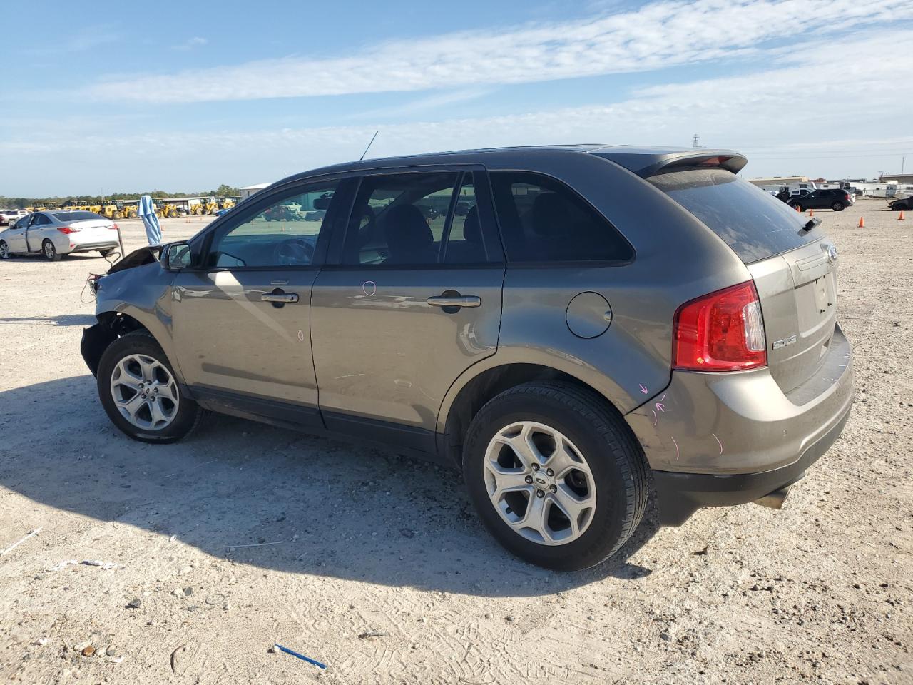 Image 2 of 2014 FORD EDGE SEL 2014 with VIN 2FMDK3JCXEBB74228