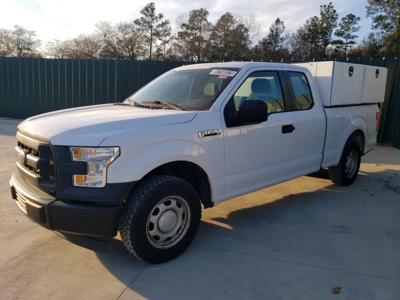 Image 1 of 2017 FORD F150 SUPER CAB 2017 with VIN 1FTEX1CF4HKE53271