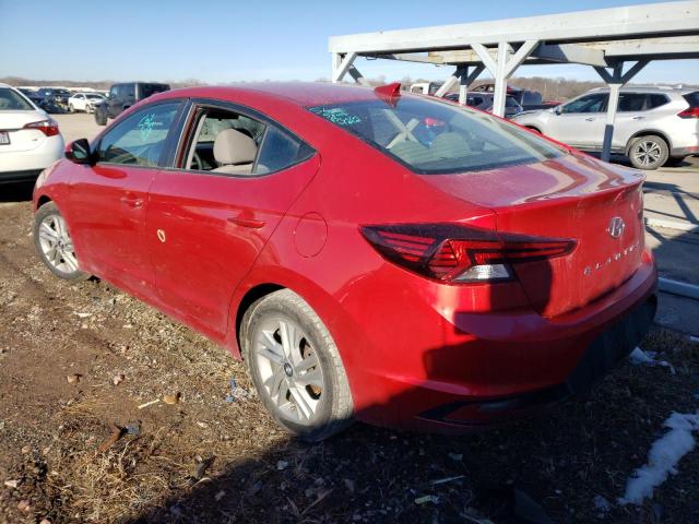 Image 2 of 2020 HYUNDAI ELANTRA SEL 2020 with VIN 5NPD84LF2LH569120