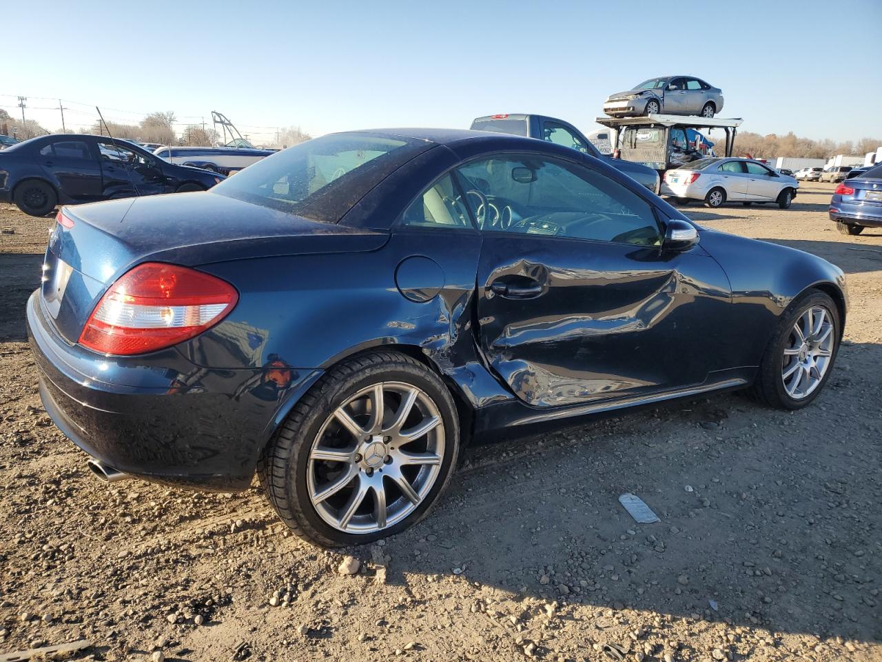 Image 3 of 2005 MERCEDES-BENZ SLK 350 2005 with VIN WDBWK56F25F037986