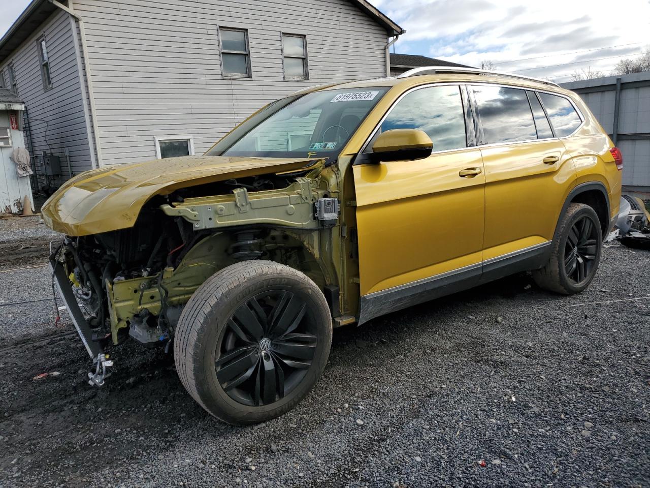 Image 1 of 2018 VOLKSWAGEN ATLAS SEL PREMIUM 2018 with VIN 1V2NR2CAXJC551367