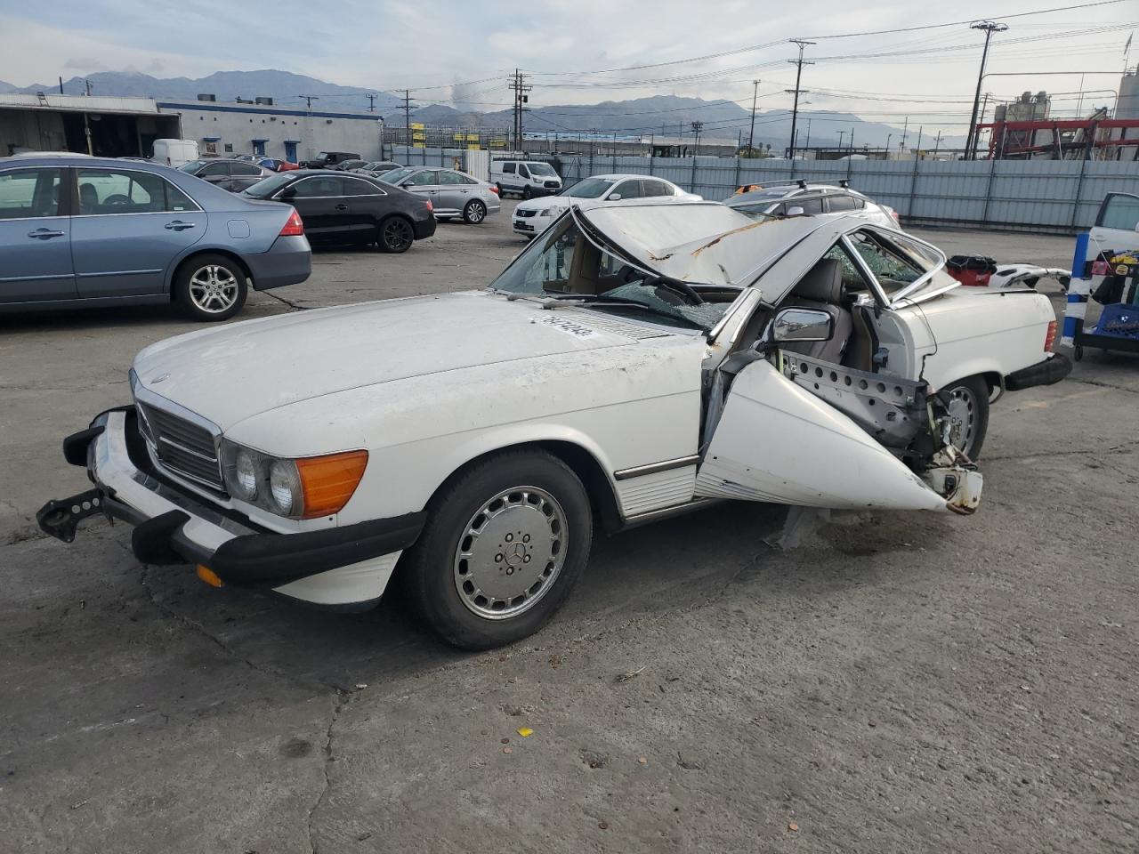 Obraz 1 z 1986 MERCEDES-BENZ 560 SL 1986 z VIN WDBBA48DXGA051920
