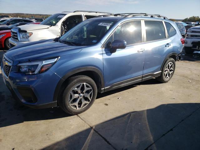 Image 1 of 2021 SUBARU FORESTER PREMIUM 2021 with VIN JF2SKAFC8MH566183