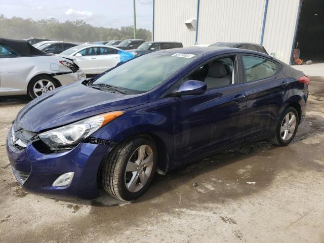 Image 1 of 2012 HYUNDAI ELANTRA GLS 2012 with VIN 5NPDH4AE7CH103144