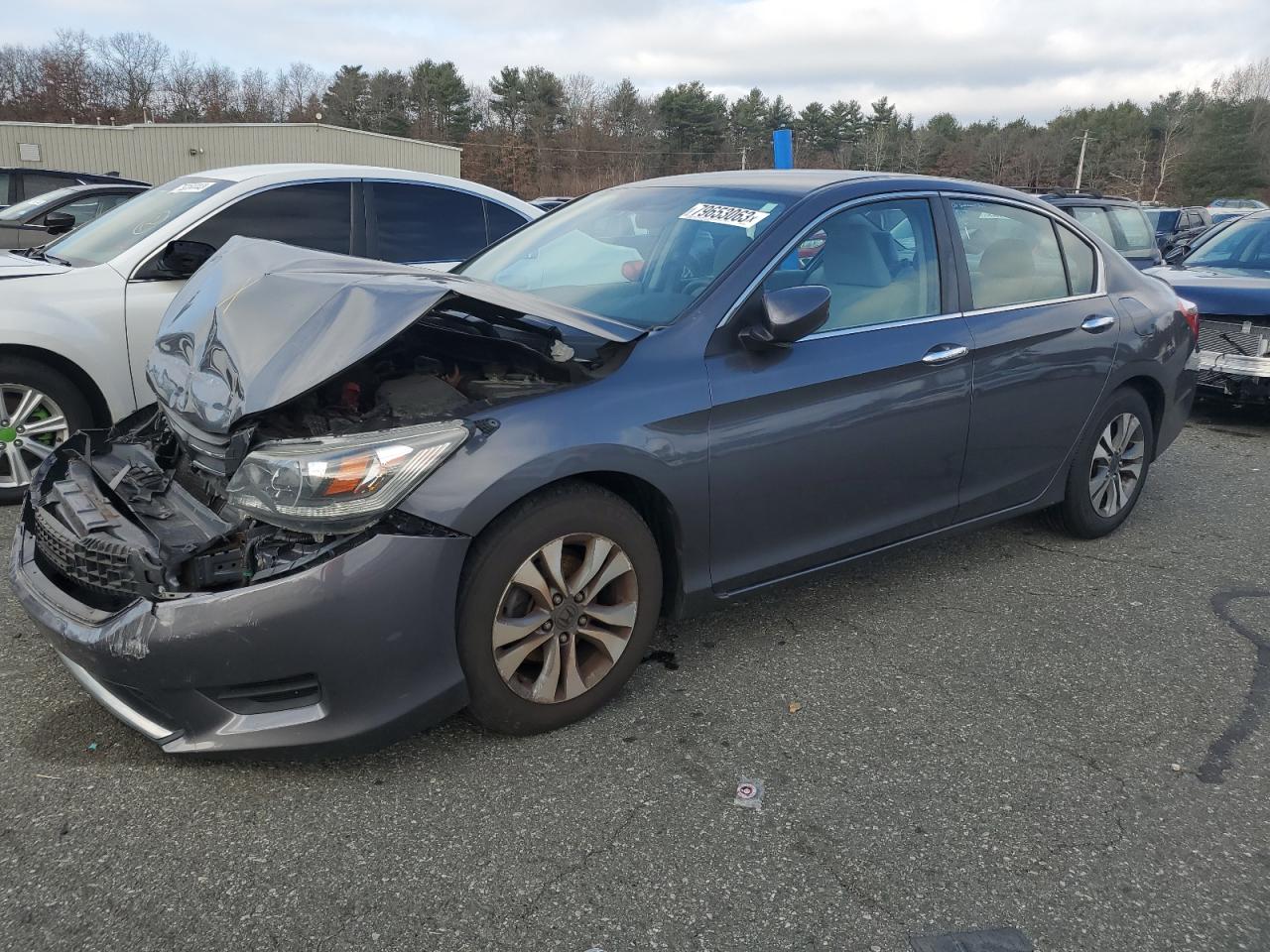 Image 1 of 2013 HONDA ACCORD LX 2013 with VIN 1HGCR2F35DA203547