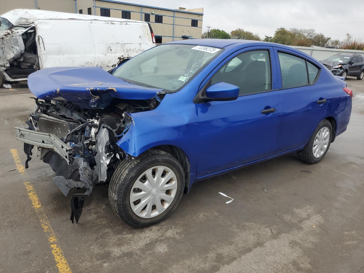 Image 1 of 2017 NISSAN VERSA S 2017 with VIN 3N1CN7AP5HL807389