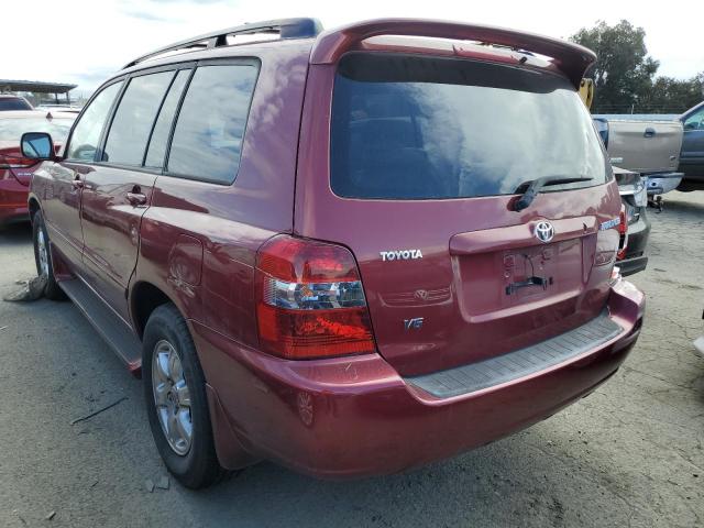Image 2 of 2007 TOYOTA HIGHLANDER SPORT 2007 with VIN JTEDP21A770144781