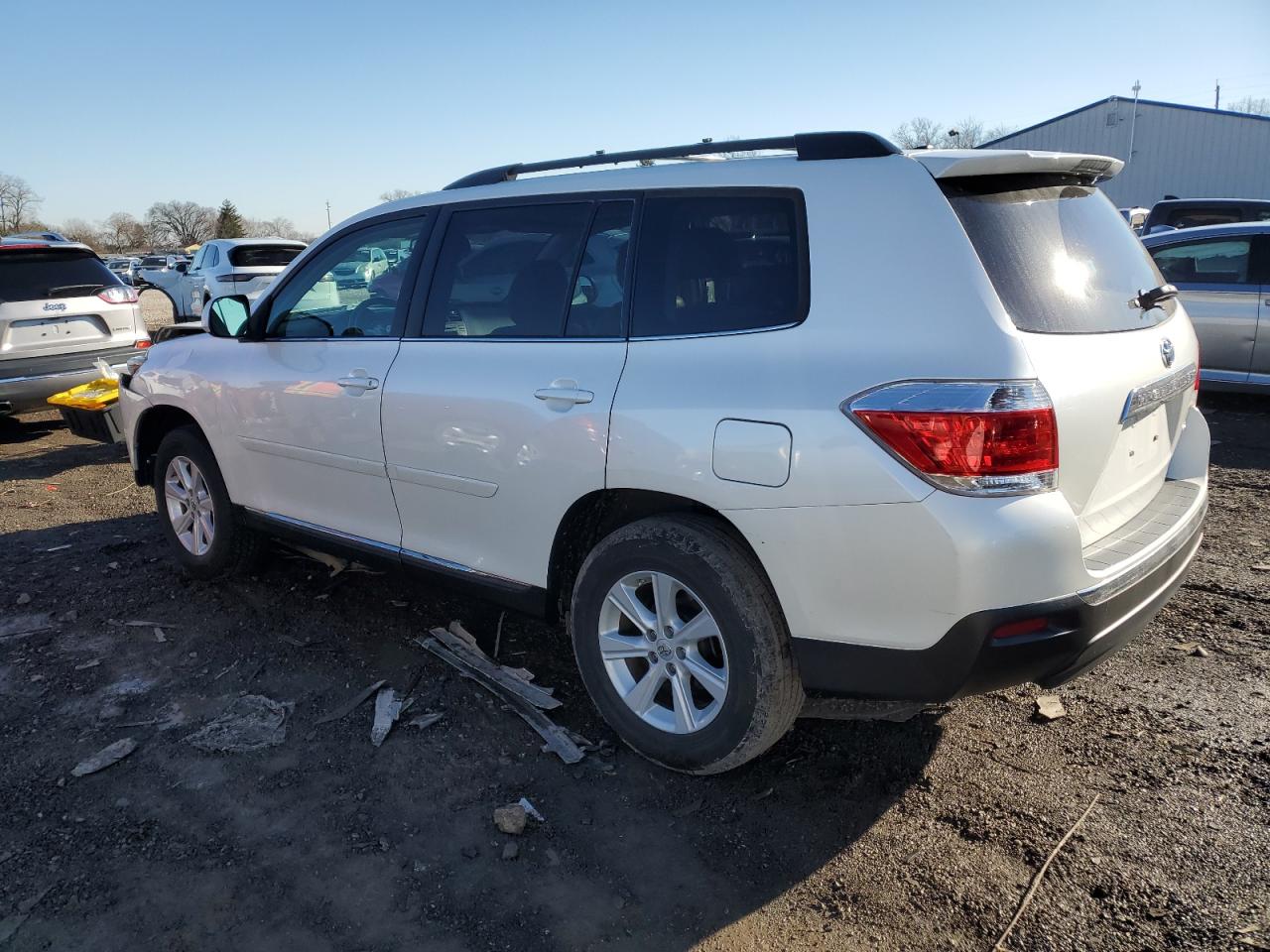 Image 2 of 2012 TOYOTA HIGHLANDER BASE 2012 with VIN 5TDBK3EH2CS175094