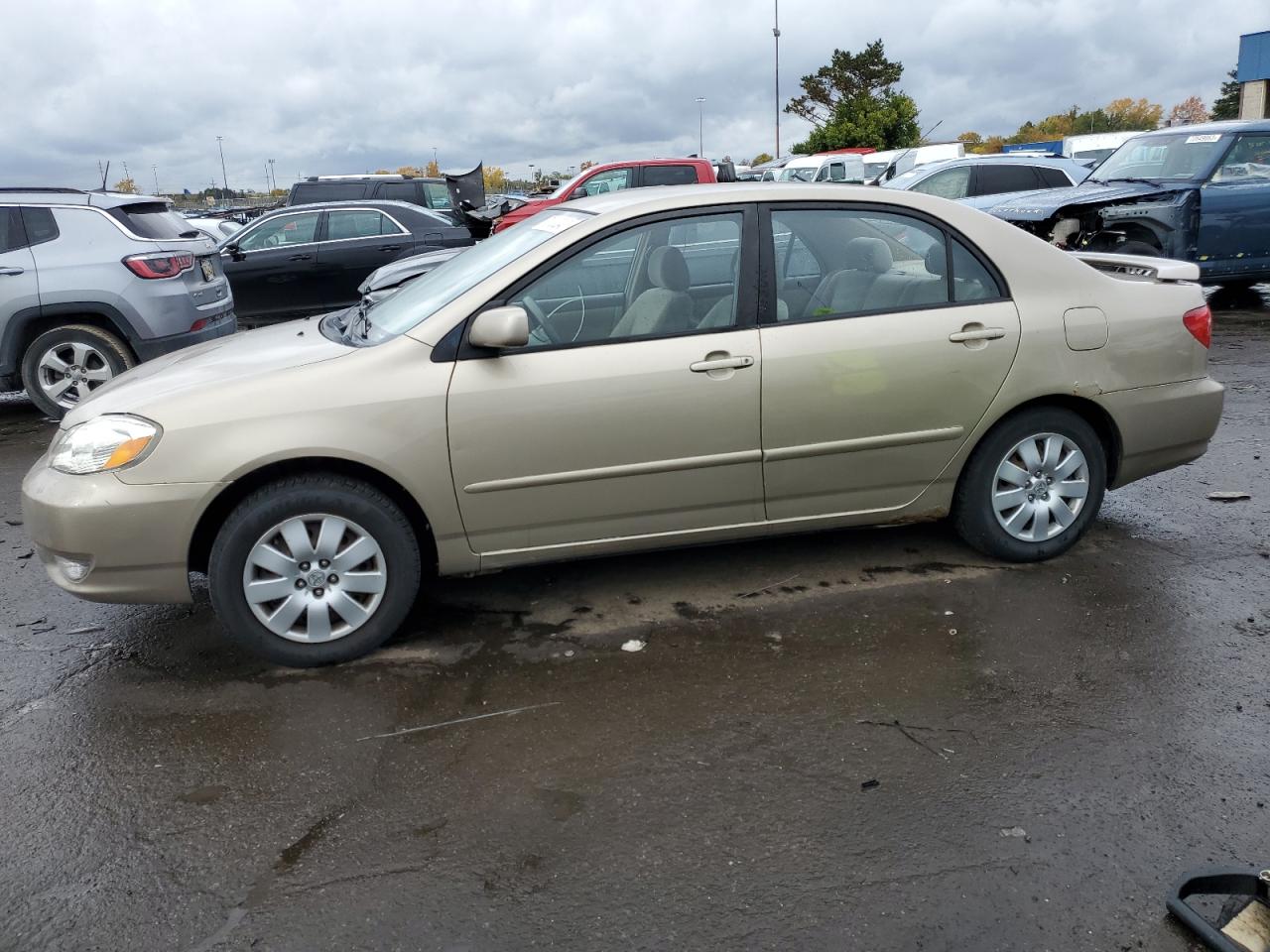 Image 1 of 2004 TOYOTA COROLLA CE 2004 with VIN 1NXBR38E74Z285158