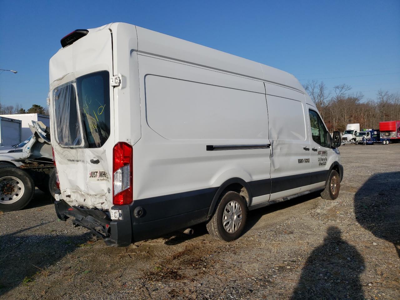 Image 3 of 2020 FORD TRANSIT T-250 2020 with VIN 1FTBR3X88LKA04897