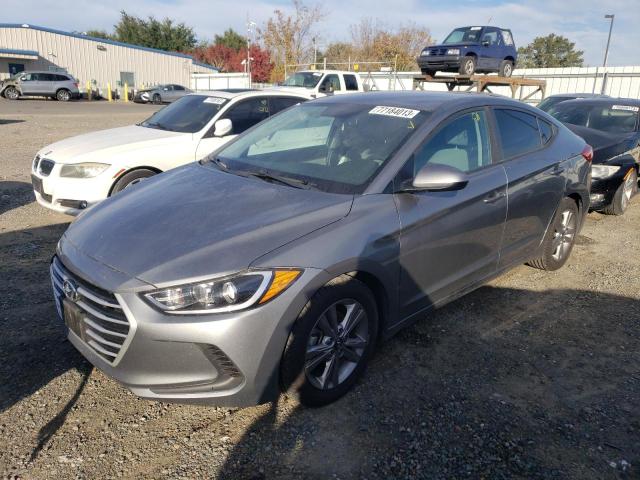 Image 1 of 2018 HYUNDAI ELANTRA SEL 2018 with VIN KMHD84LF4JU556576
