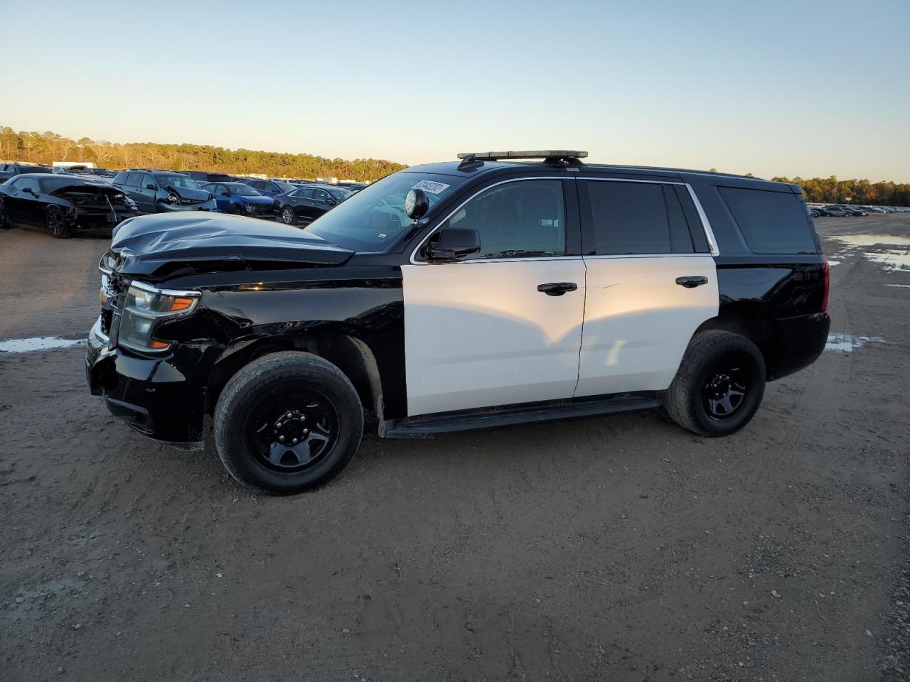 Image 1 of 2018 CHEVROLET TAHOE POLICE 2018 with VIN 1GNLCDEC9JR311509