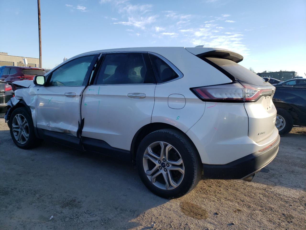 Изображение 2 2016 FORD EDGE TITANIUM 2016 с VIN 2FMPK4K92GBC57550