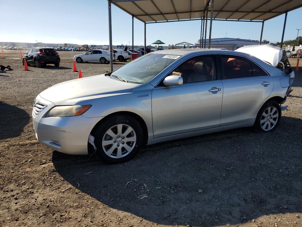 Image 1 of 2007 TOYOTA CAMRY HYBRID 2007 with VIN JTNBB46K373011419