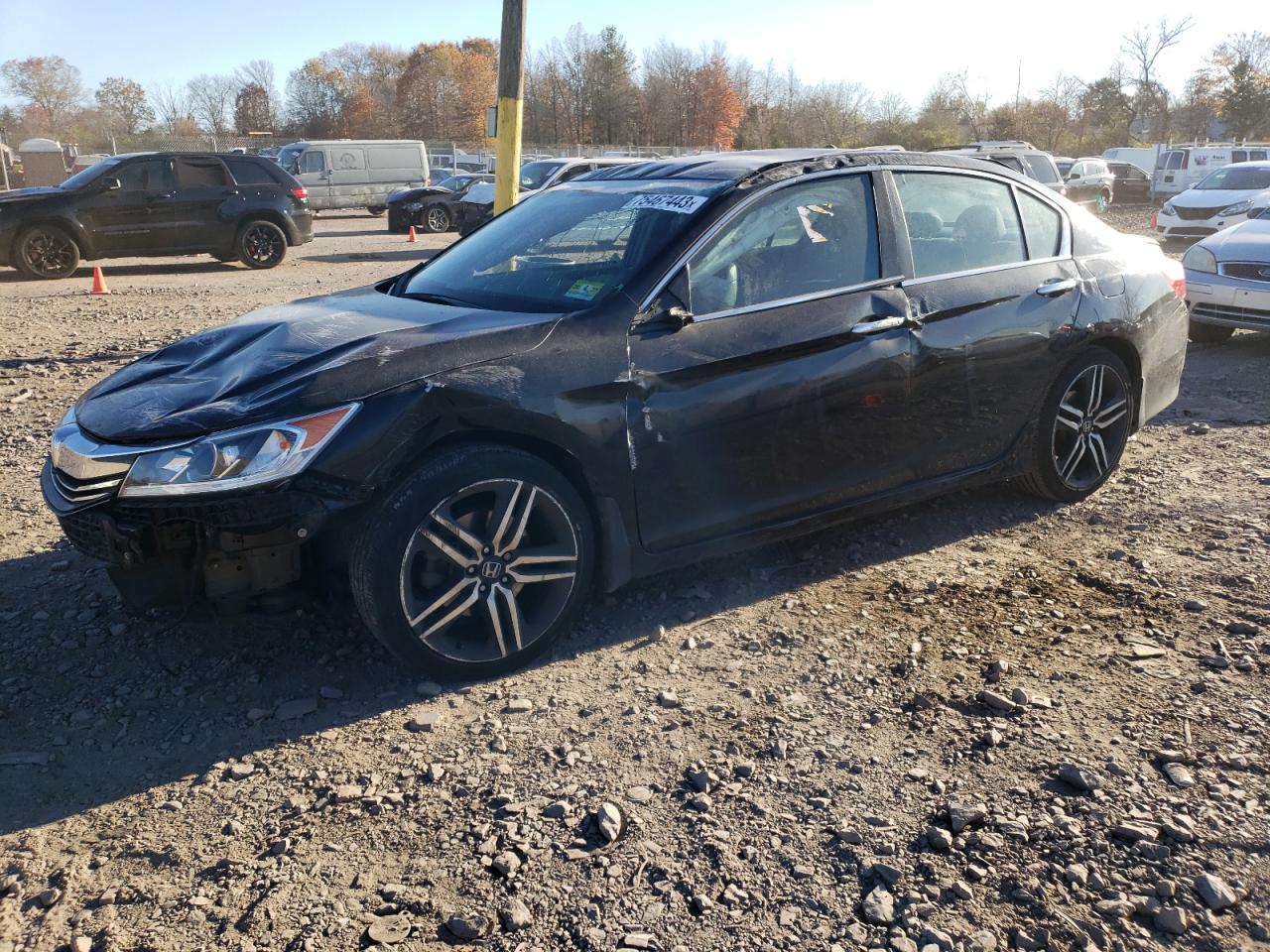 Image 1 of 2016 HONDA ACCORD SPORT 2016 with VIN 1HGCR2F57GA028028