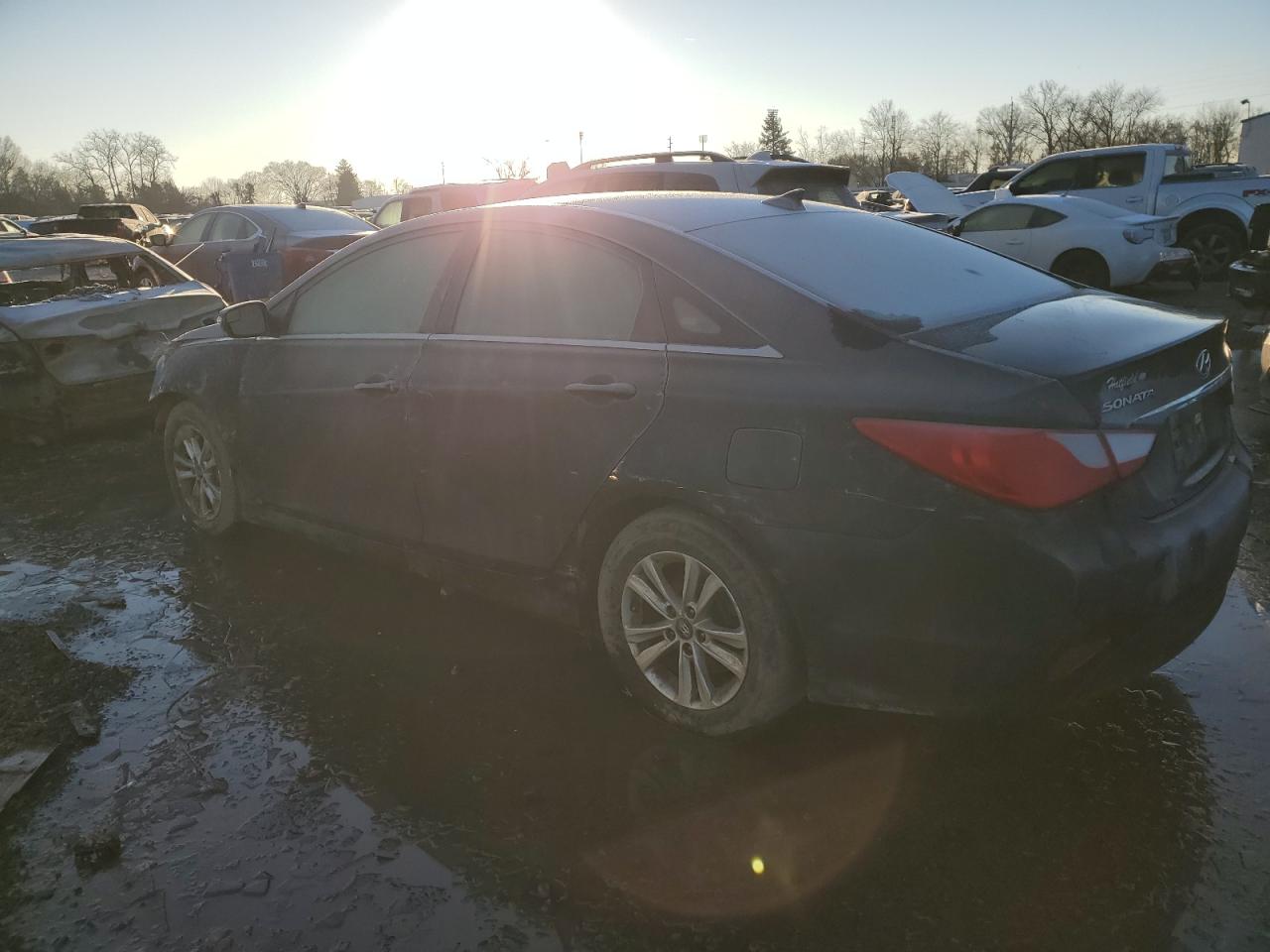 Image 2 of 2014 HYUNDAI SONATA GLS 2014 with VIN 5NPEB4AC3EH929562