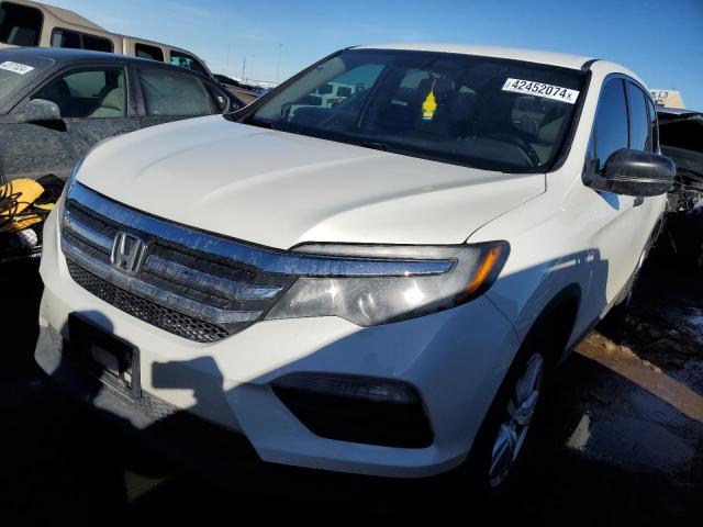 Image 1 of 2018 HONDA PILOT LX 2018 with VIN 5FNYF6H11JB034906