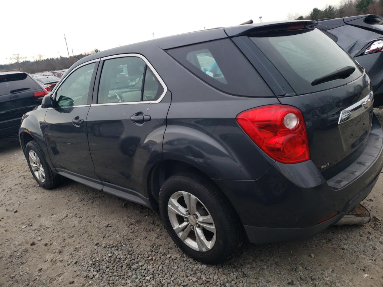 Image 2 of 2011 CHEVROLET EQUINOX LS 2011 with VIN 2CNFLCEC7B6376089