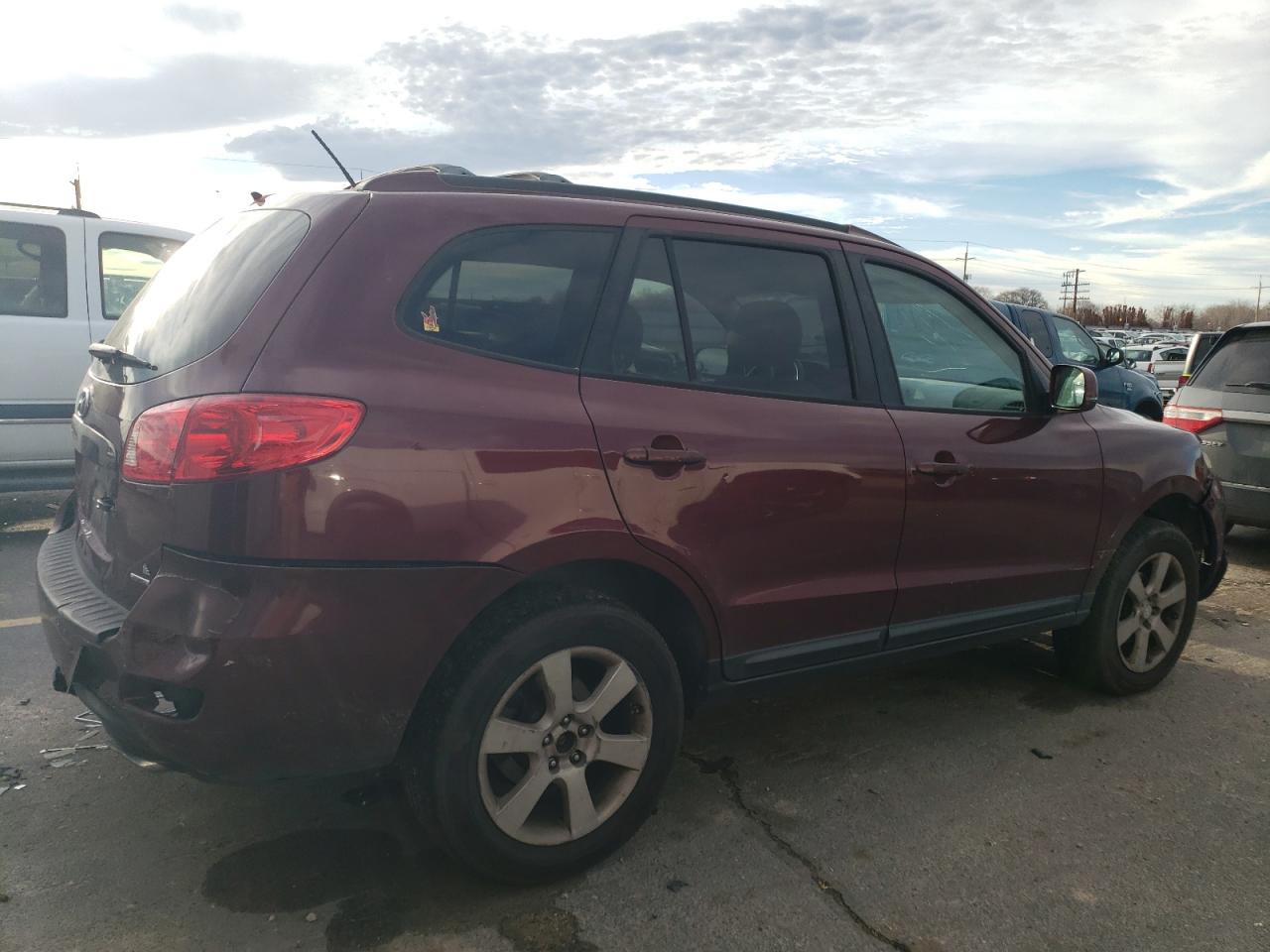 Image 3 of 2007 HYUNDAI SANTA FE SE 2007 with VIN 5NMSH73E87H013526