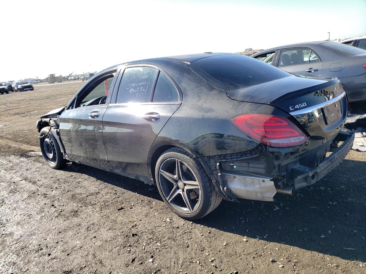 Image 2 of 2016 MERCEDES-BENZ C 450 4MATIC AMG 2016 with VIN 55SWF6EB5GU152582